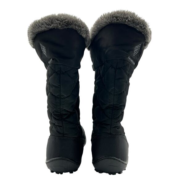 Columbia Women's Waterproof 200g Winter Snow Boots Black Quilted Size 10‎ - Picture 8 of 12